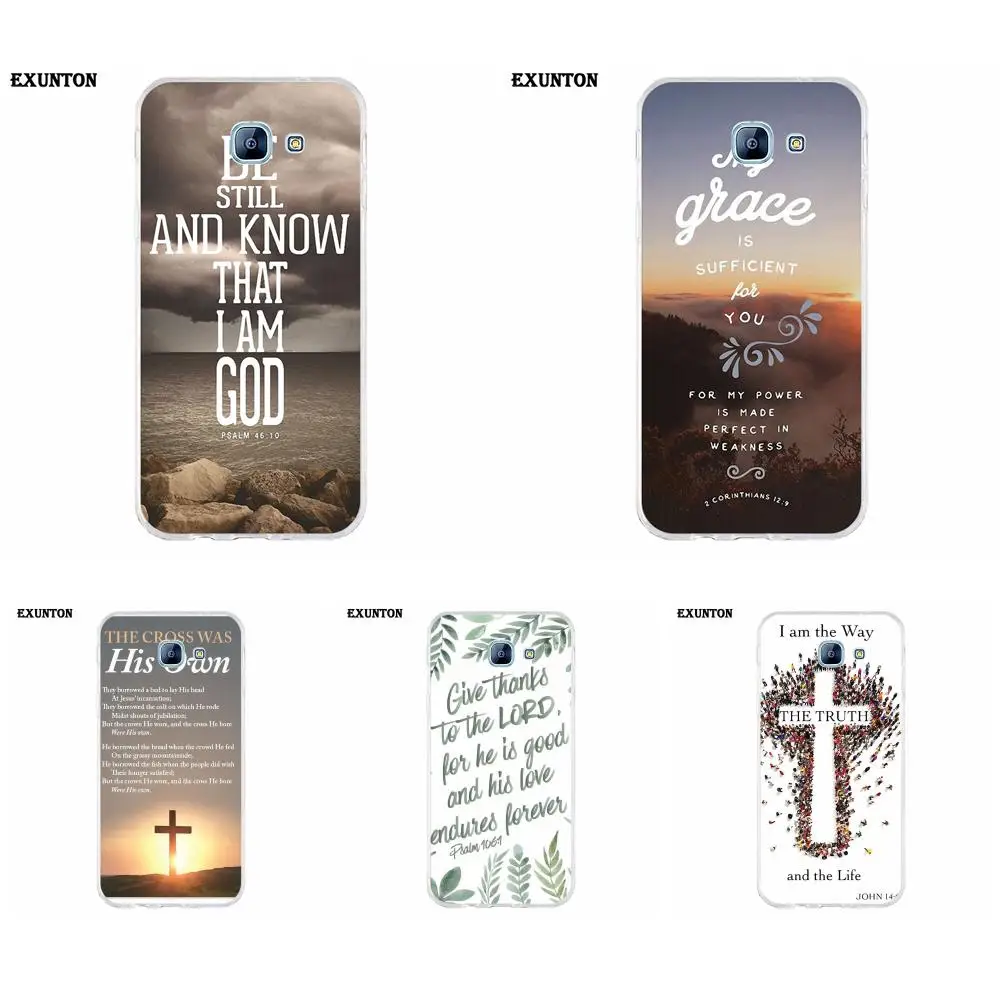 

Soft Phone Capa For Galaxy Alpha Core Note 2 3 4 S2 A10 A20 A20E A30 A40 A50 A60 A70 M10 M20 M30 Christ Jesus Bible Verse Cross