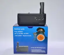 A7II Камеры Вертикальной заряда Батареи Ручка для Сны Альфа A7II A7RII A7M2 VG-C2EM DSLR