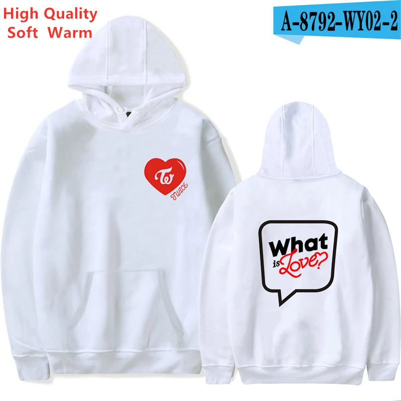 

Twice Hoodie What Is Love Printed Kpop Clothes Korean Clothes Oversized Moletom Cotton Hip Hop Hoodie Women Streetwear Harajuku