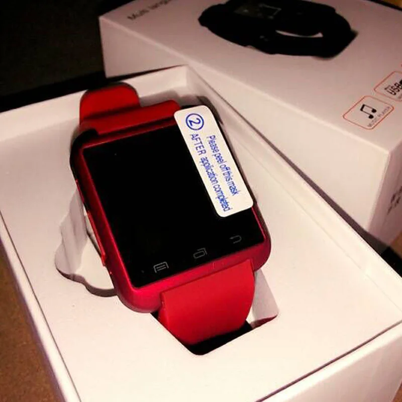 u8 smartwatch red