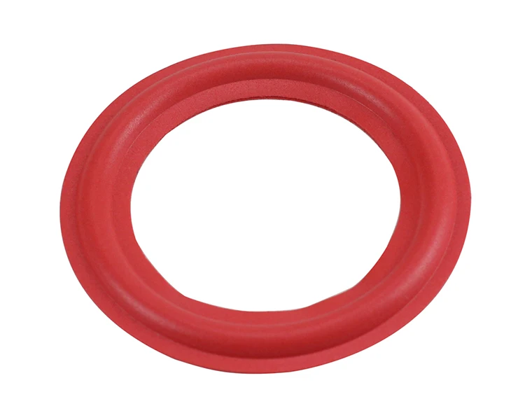 GHXAMP 2 шт красный 4 дюйма 5 дюймов 6,5 8 дюймов сабвуфер кольцо из вспененного материала для динамика объемный НЧ динамик аксессуары для ремонта DIY кольцо подвеска