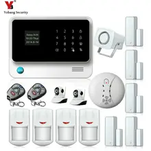 Yobang Security WIFI APP Control Alarmas De Seguridad Para Casa Surveillance Camera Wireless Home House Security Intruder Alarm