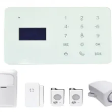 Поддержка до 100 PIR сенсор 50 контроль Беспроводная GSM сигнализация