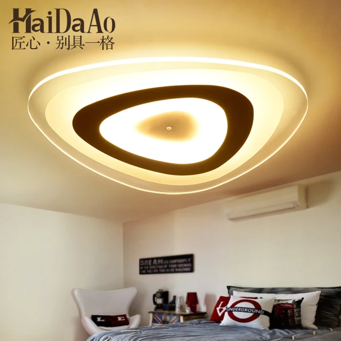 Led ultra thin ceiling light modern minimalist round ...