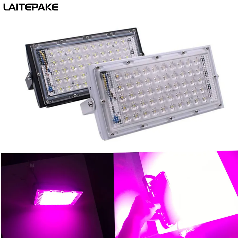 

50/100W High Power SMD LED Grow Light Full spectrum Waterproof 220V 60lm/w for Indoor Greenhouse grow tent plant grow led light