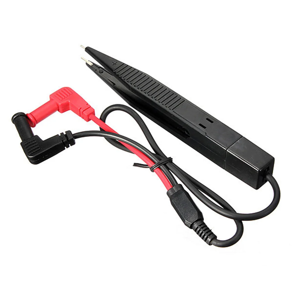 

250V SMD Inductor Test Clip Probe Tweezers for Resistor Multimeter Capacitor Meter Clip Probe for SMD Components Measure