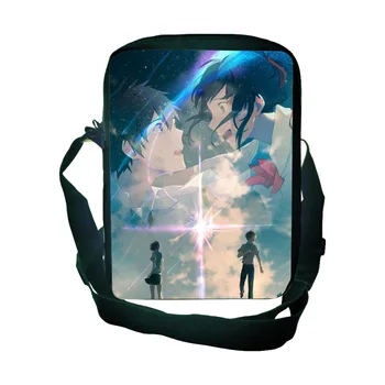 

Kimi No Na Wa Your Name Crossbody Bag New Fashion Men Women Shoulder Bag Daily Beautiful Teens Boys Girls Mini Phone Purse