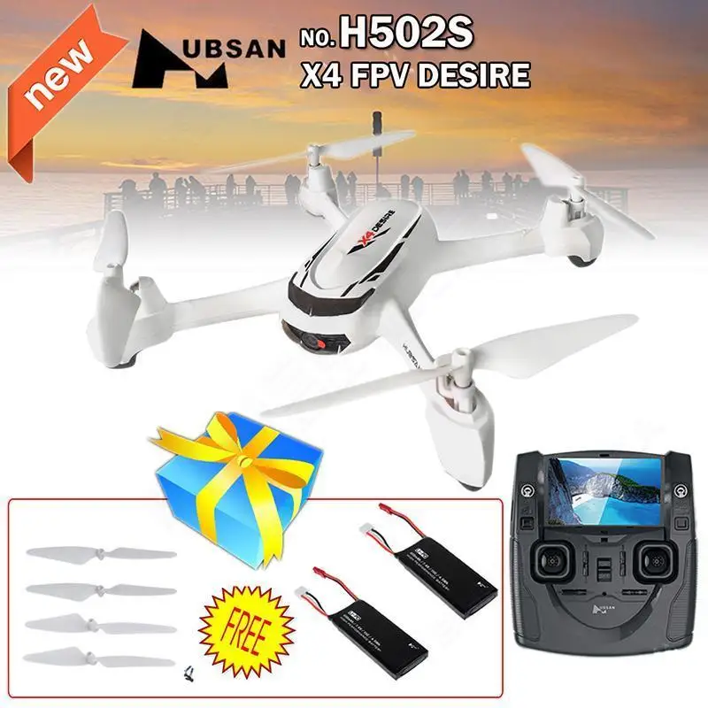 Free shipping X4 H502S 5 8G FPV GPS 720P Camera RC Quadcopter with Original Battery with