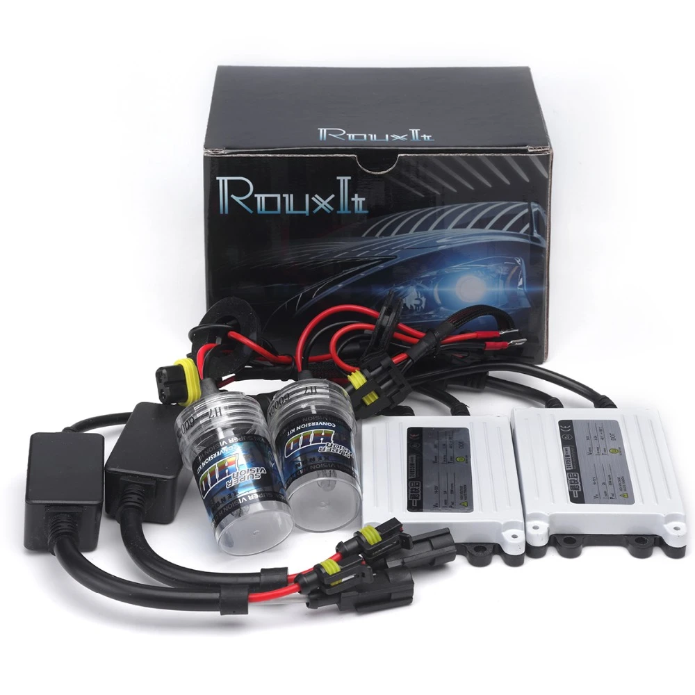 Xenon HID Conversion Kit 10000K Combo 35W High Low Beam 2 Set-9005 Low 9005 High Xenon HID Conversion Kit 10000K Combo 35W High Low Beam 2 Set-9005 Low 9005 High