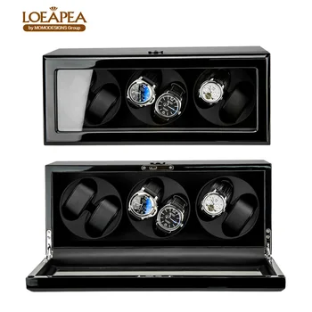 

New design Automatic watch winder storage display box with TPD mode and Door sensor function and including Battery box