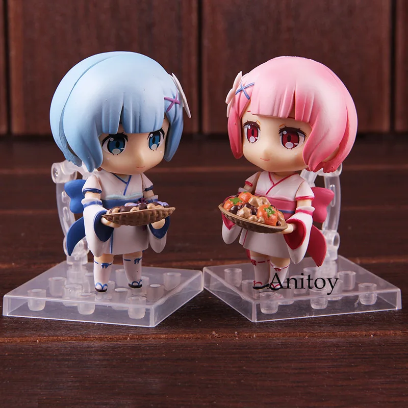 Nendoroid 942 Re: жизнь в другом мире от Zero Re Zero Ram Rem детство Ver. ПВХ фигурка Коллекционная модель игрушки