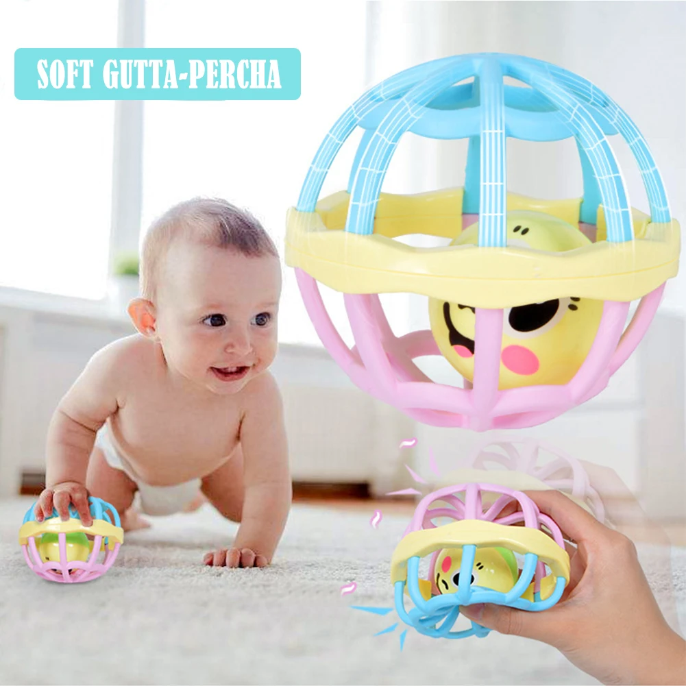 Прорезыватель с погремушкой набор детские игрушки для новорожденных игрушка-пазл для раннего развития прорезывания зубов игрушки для От 0 до 1 года детские