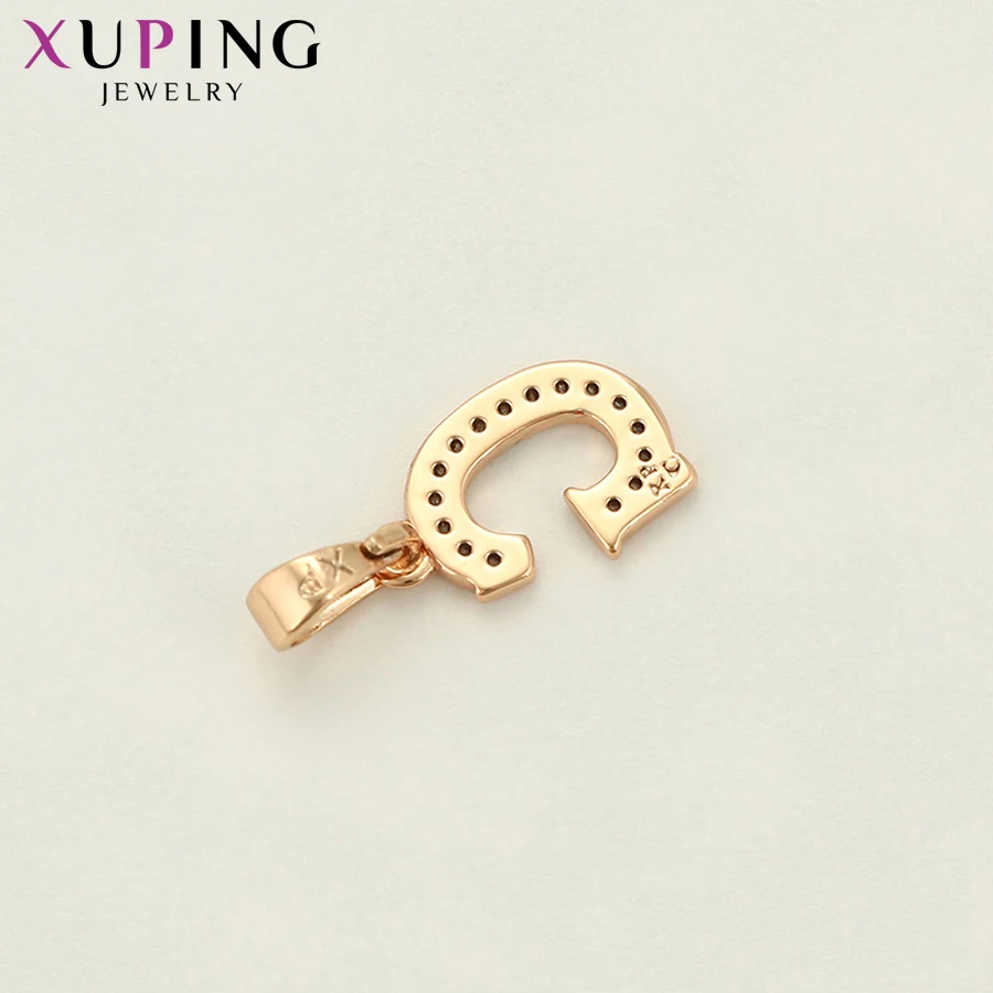 Xuping Модный изысканный романтический кулон в форме алфавита для женщин и мужчин хороший синтетический кубический цирконий семейные подарки S137.2-34804