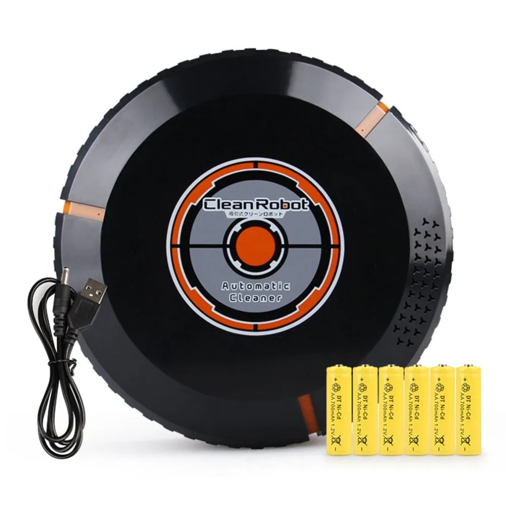 

Full Automatic Intelligent Smart Cleaning Robot USB Charging Automatic Robotic Home Floor Vacuum Cleaner Dust Sweeper
