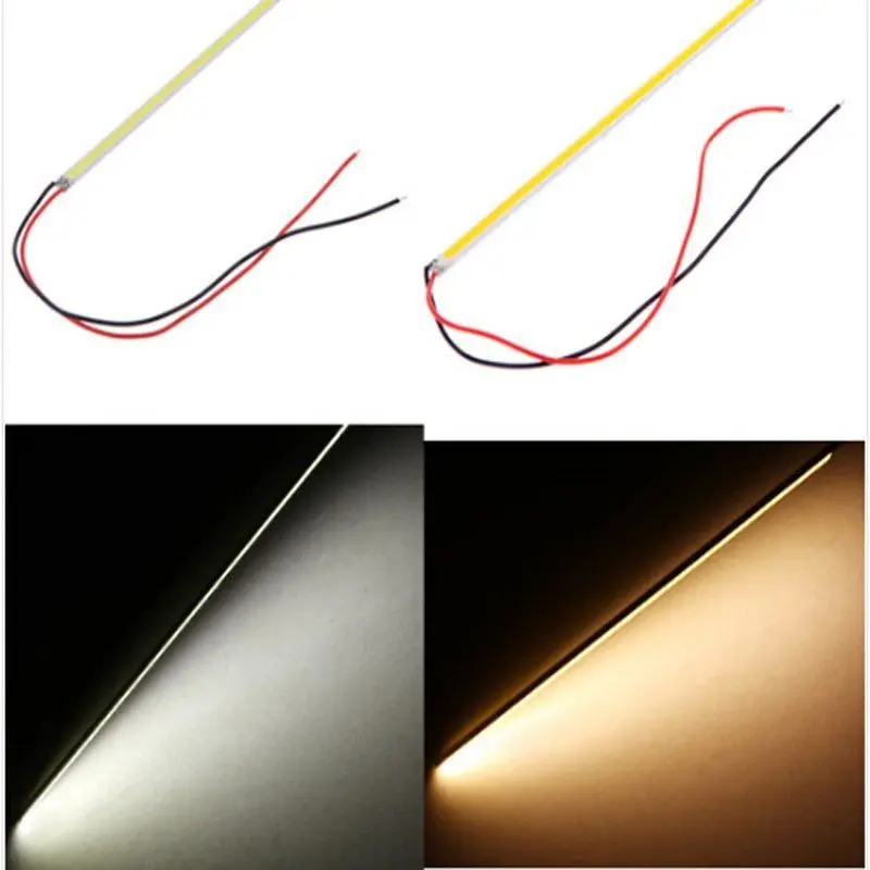 

New 5W LED COB 60 Chip Led Driving DRL Daytime Running Light Lamp Bar Strip 20cm Aut