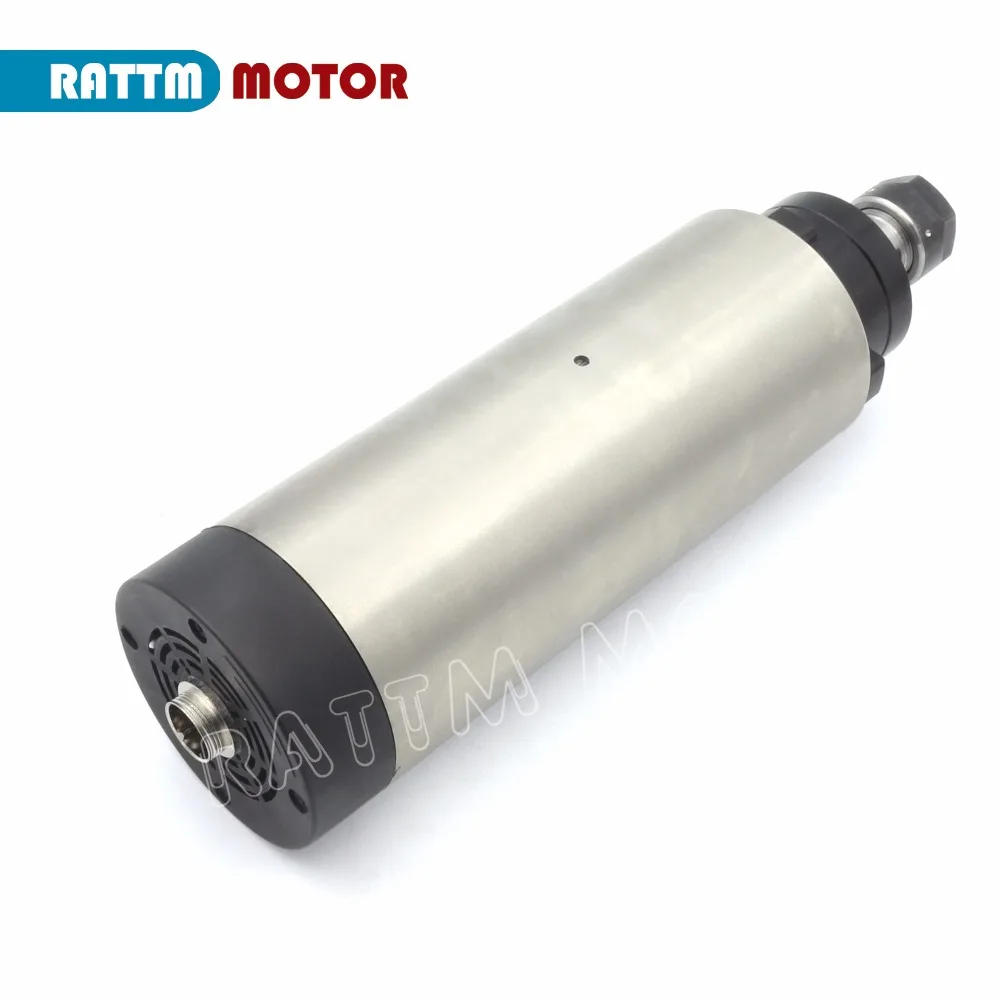 ЕС корабль CNC с воздушным охлаждением мотор шпинделя 2.2kw ER20 220V /24000rpm /4 подшипника