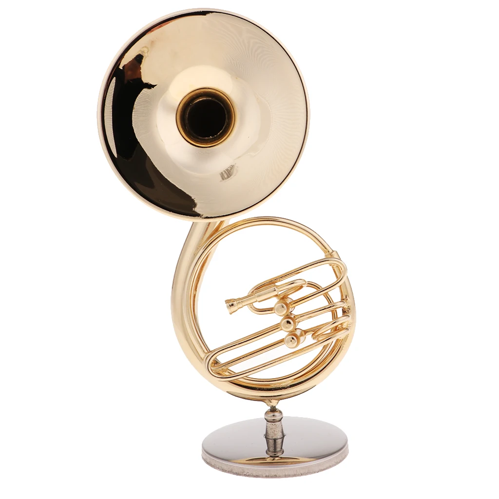 1:6 Sousaphone Brass Wind Instrument with Case for 12