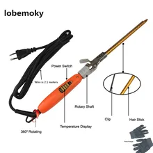 9 мм Глубокая цельная Плойка для завивки волос, машина для завивки волос с винтовым барабаном, щипцы для завивки волос