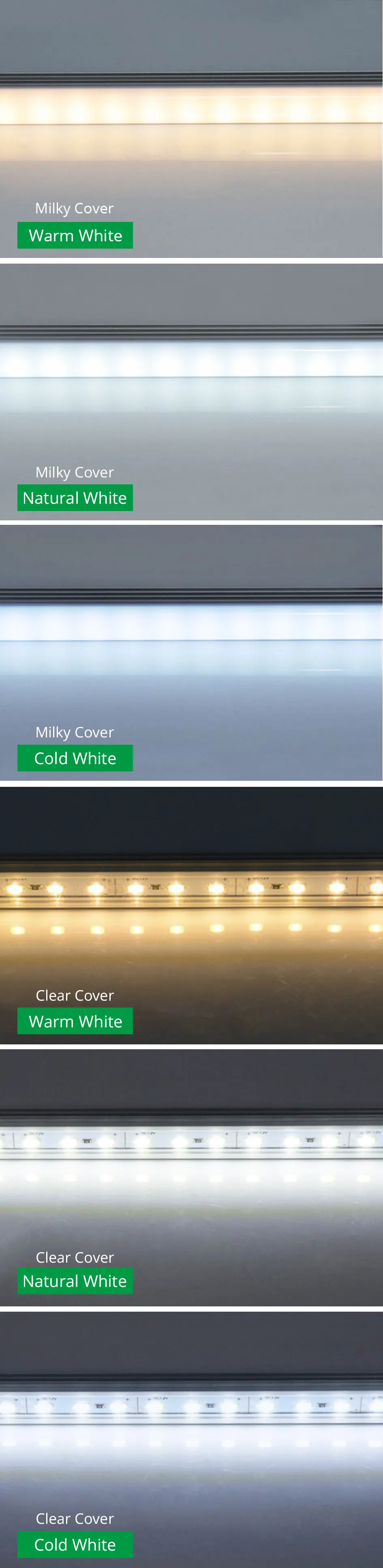 12V DC Kitchen Cabinet Lighting 2PCs Cabinet Lamp Display Case Closet Cupboard Locker Indoor Light Under Counter LED Night Light (6)