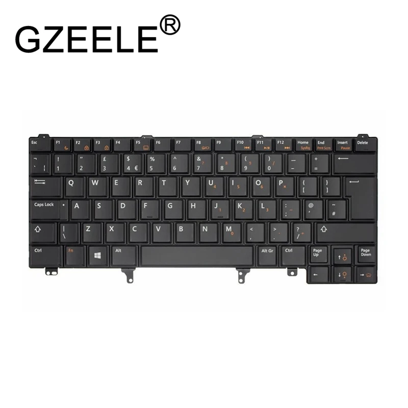 

GZEELE NEW Keyboard For DELL Latitude E5420 E5430 E6420 E6430 UK Layout 0J7P23