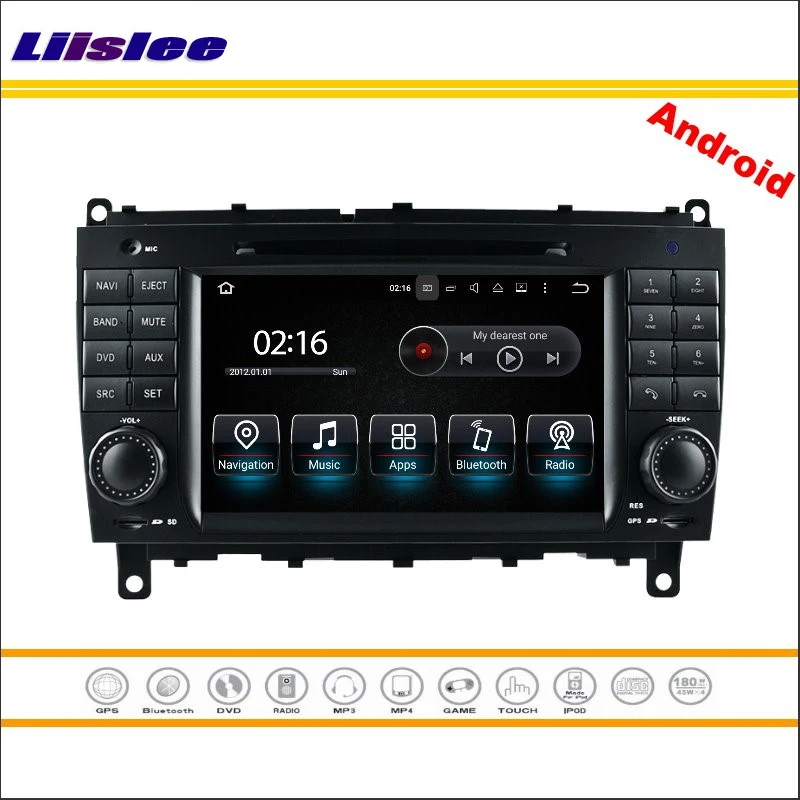 Flash Deal Liislee Car Android Multimedia For Mercedes Benz CLS W219 2004~2008 - Stereo Radio CD DVD Player GPS Map Navi Navigation System 1