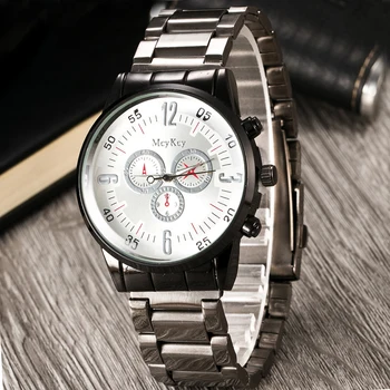 

2020 New Men's Sports Watches Military Full Steel Quartz Luxury Top Famous Brand Men Watch Business casual watches reloj hombre