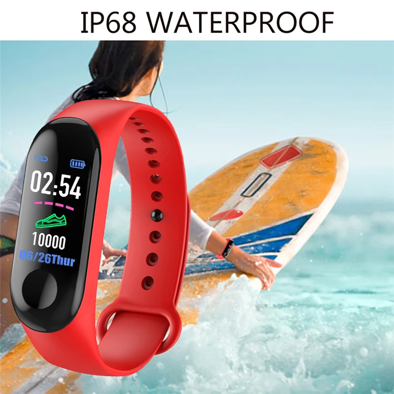 BANGWEI 2019 Men Smart Watch Heart Rate Blood Pressure Monitor IP67 Waterproof Sport Smart Fitness Watch for IOS Android+BOX