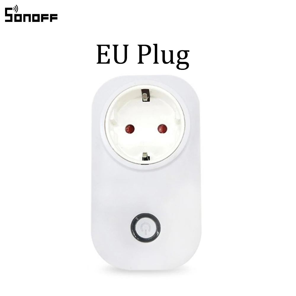 Sonoff S20 ЕС Великобритания США вилка Wifi розетка переключатель беспроводное