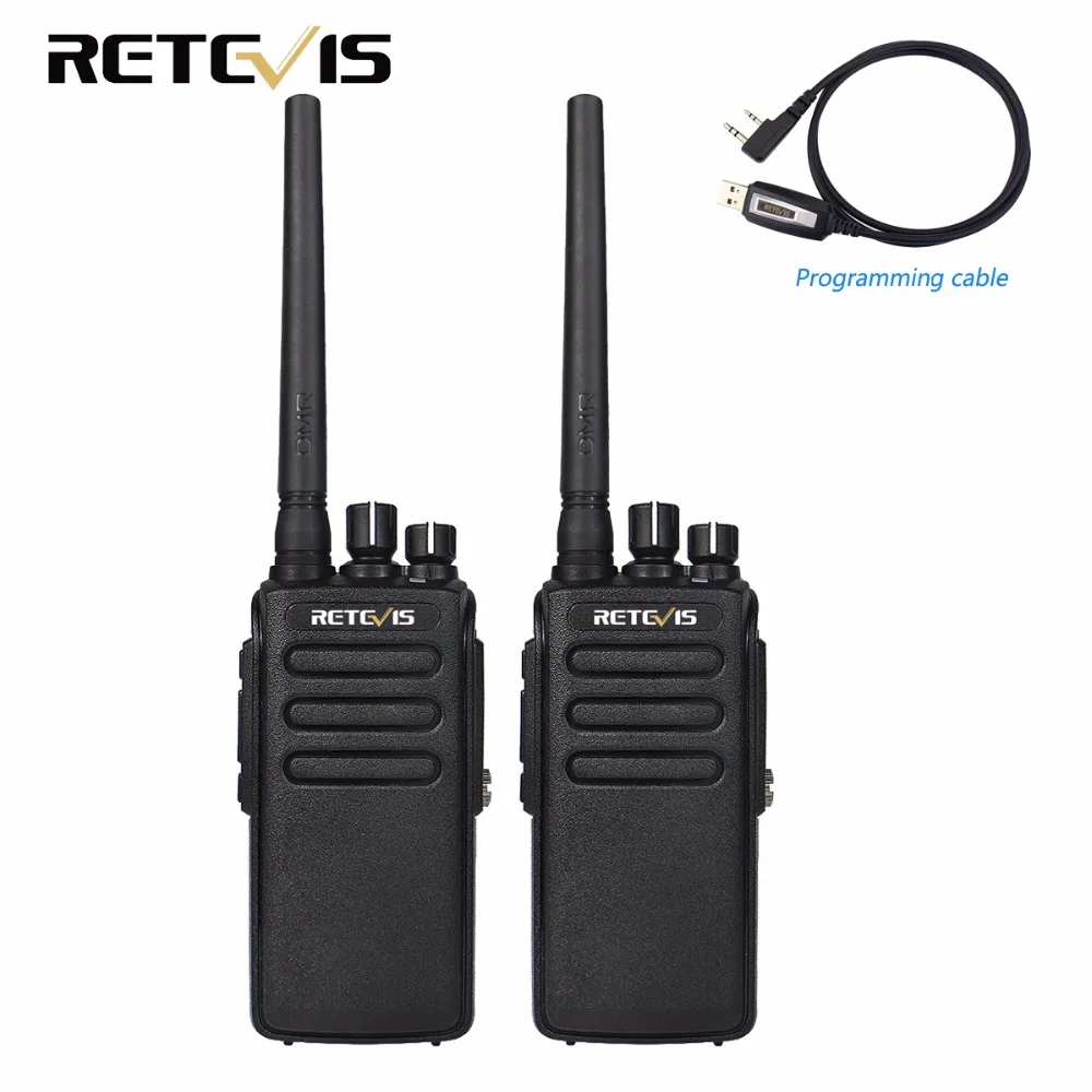 bilder für 2 stücke 10 Watt DMR Digital Radio IP67 Wasserdicht Walkie-talkie 10Km Retevis RT81 UHF 400-470 MHz VOX Verschlüsselt Zweiwegradio Lange palette bilder für 2 stücke 10 Watt DMR Digital Radio IP67 Wasserdicht Walkie-talkie 10Km Retevis RT81 UHF 400-470 MHz VOX Verschlüsselt Zweiwegradio Lange palette