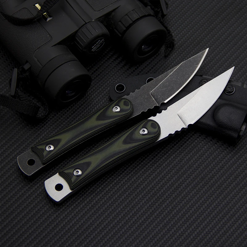 EDC Tops скальпель Тактический нож D2 стальной с фиксированным лезвием для