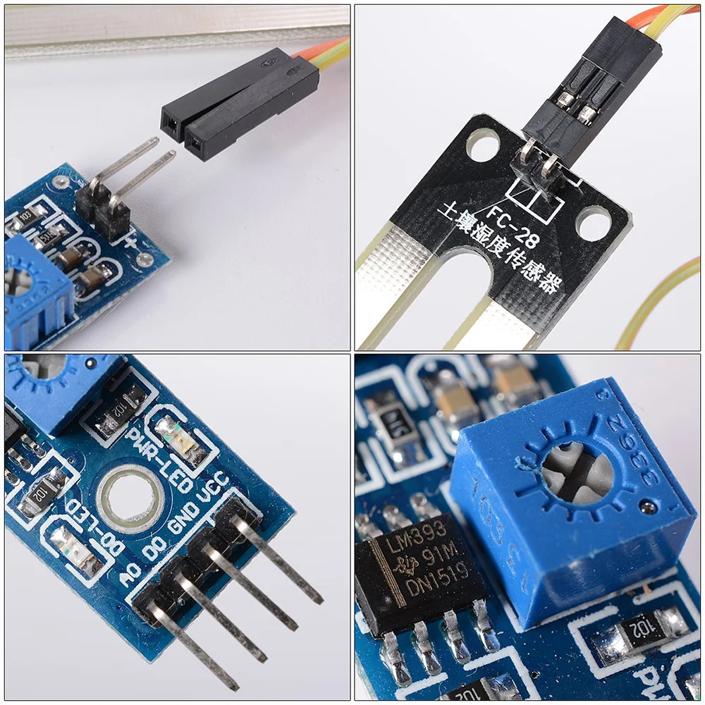 5 шт. модуль обнаружения гигрометра влажности почвы датчик влажности почвы тест-инструмент для arduino AD006