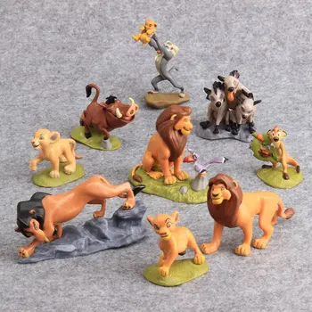 

Hot Sale 9 Pcs/Set The Lion King Simba Nala Timon Pvc Toy Children Classic Toys Collectible Model Dolls 5-9 CM