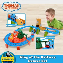 Томас и Друзья аниме-игрушка дорожка Строительство Железная дорога обучения и образовательные игрушки для детей подарок на день рождения BGL99
