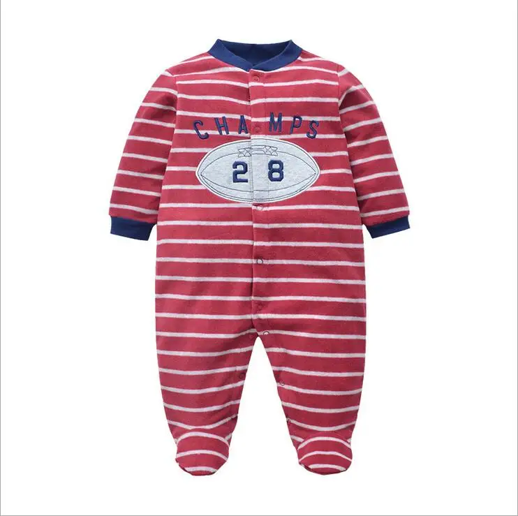 Baby pajamas polar fleece winter baby warm clothes ...