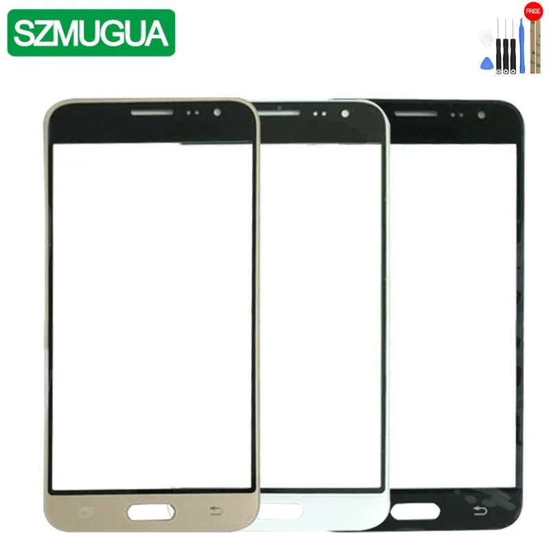 

SZMUGUA Replacement LCD Outer Lens Glass Front Screen Panel For Samsung Galaxy J3 2016 J320 J320F J320H Front Glass Kits