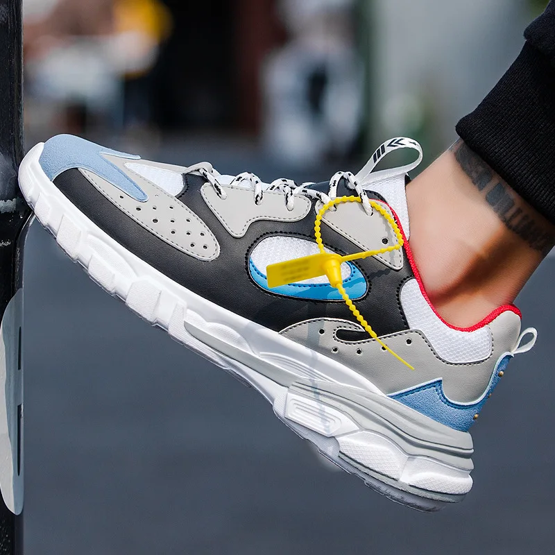 2019 Male Shoe Man Leisure Time Sneakers Dad Shoe Wear-resisting Non-slip Trend Casual Shoes Men Tenis Masculino Adulto Zapatos