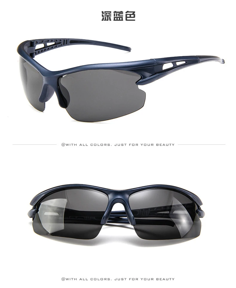 Лидер продаж солнцезащитные очки мужские спортивные солнцезащитные очки на открытом воздухе отражающие очки цветные зеркальные очки с зеркальным покрытием De Sol Oculos De Sol U