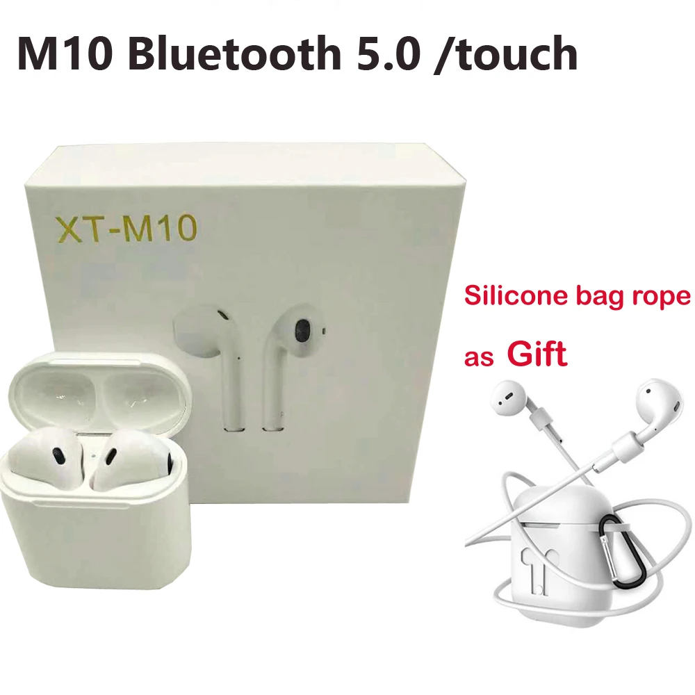 

with free Gift M10 TWS Wireless earphones Bluetooth 5.0 stereo bass air headset pods touch 3D for all smart phone tablet pc