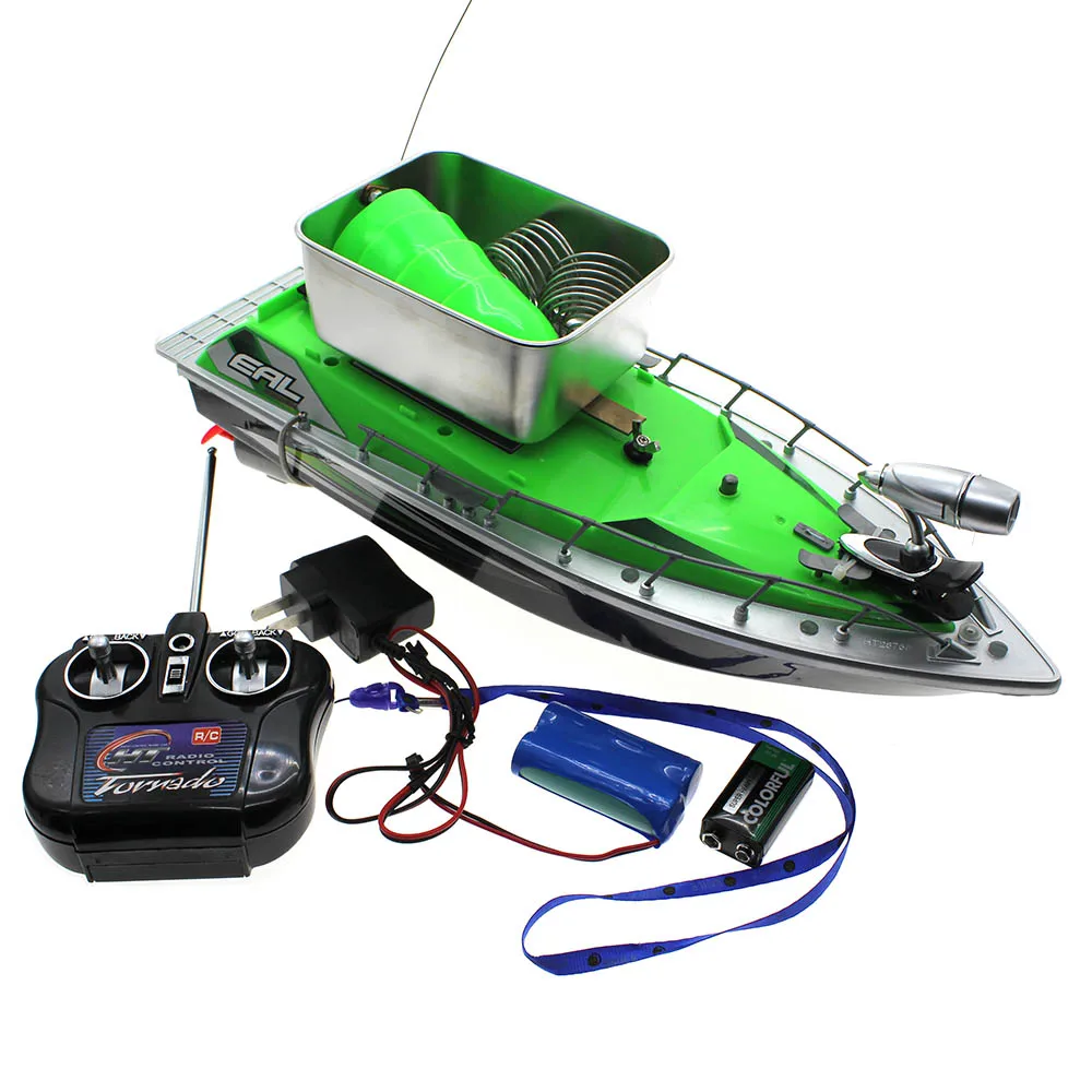

60M 8Hours Remote Control RC Radio Bait Fish Finder Fishing Nest Lure Boat Ship For Children's Day