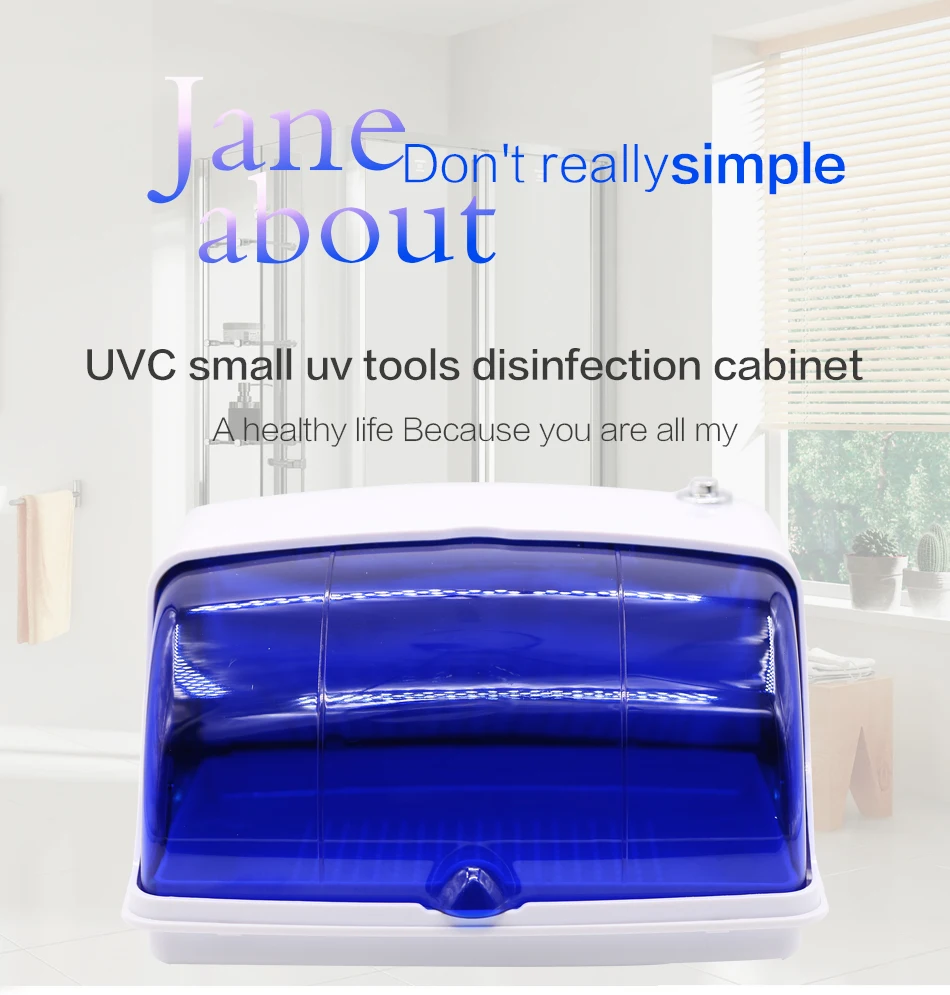 1 UV Sterilizer, Nail Art ,Nails Sterilizer ,Manicure ,Nail Tools ,Machine, UV Disinfection, Sterilizer Box ,Sterilizer , (1)