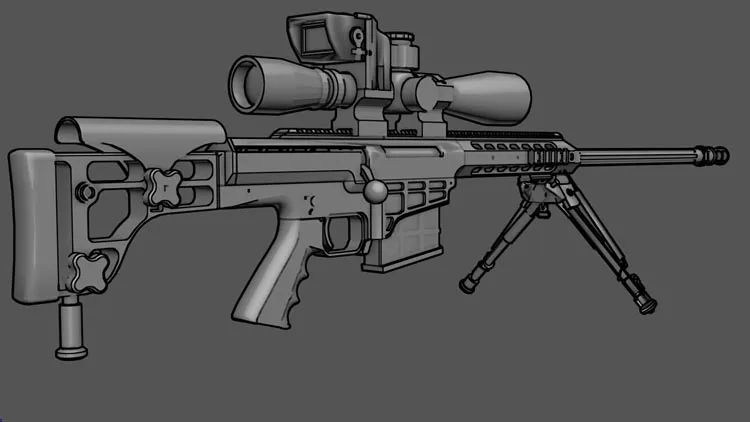 98B Снайпер шаг антитеррористический элита ручной работы DIY 3D бумажная модель игрушки