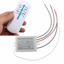 Hot Sale 1 Way Digital RF Remote Control Switch ON/OFF Wireless Kit For Bedroom Light Lamp 300W 220V