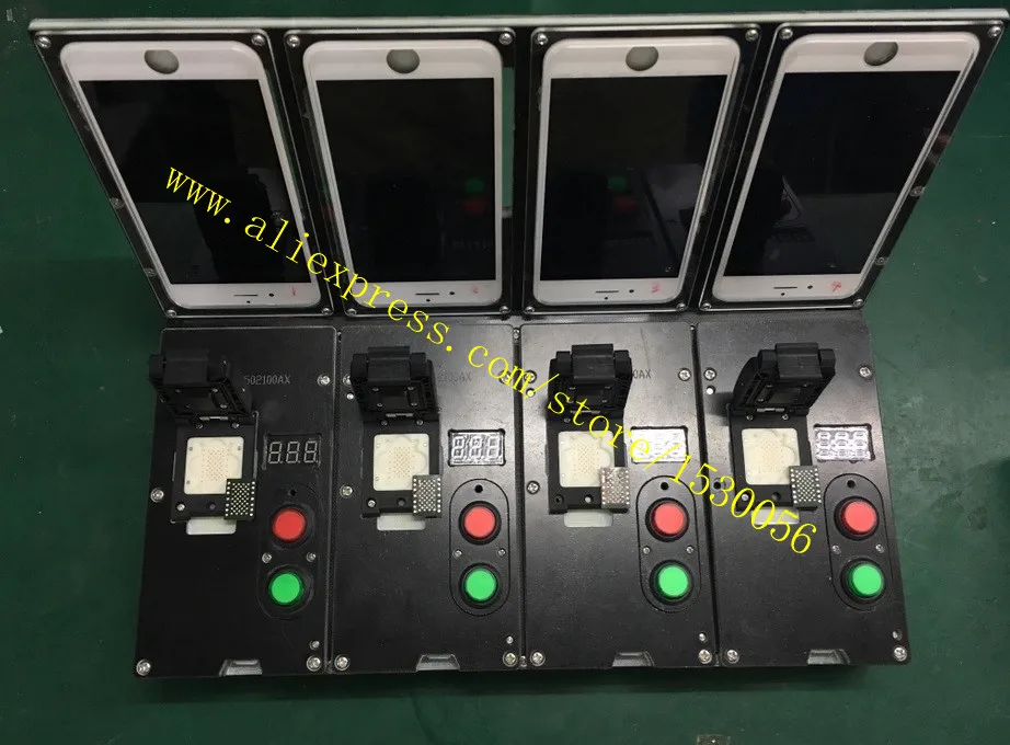 Для iPhone 6P 6G nand флэш разъем тест лобзик считывание sn + проверка емкости для LGA60 Nand