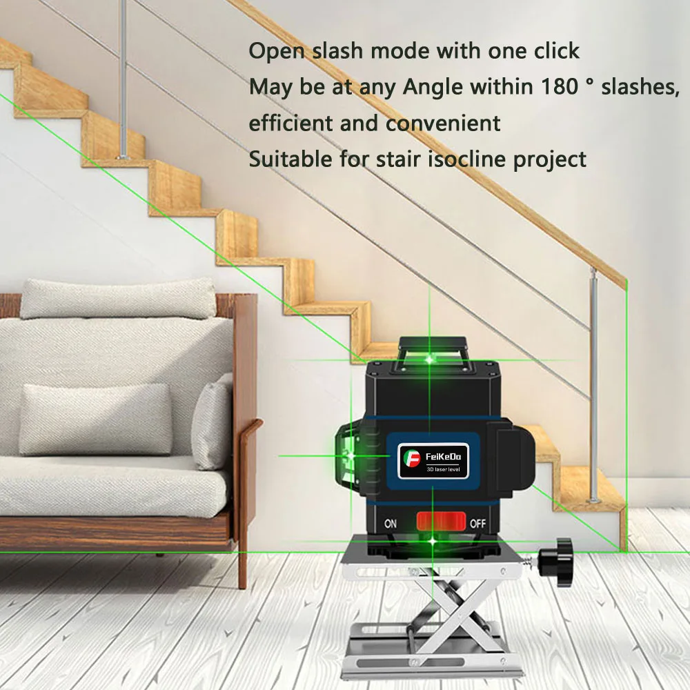 US $133.41 Professional 16 Line 4d Laser Level 360 Vertical And Horizontal Laser Level Self Leveling Cross Line 4d Laser Level With Outdoor