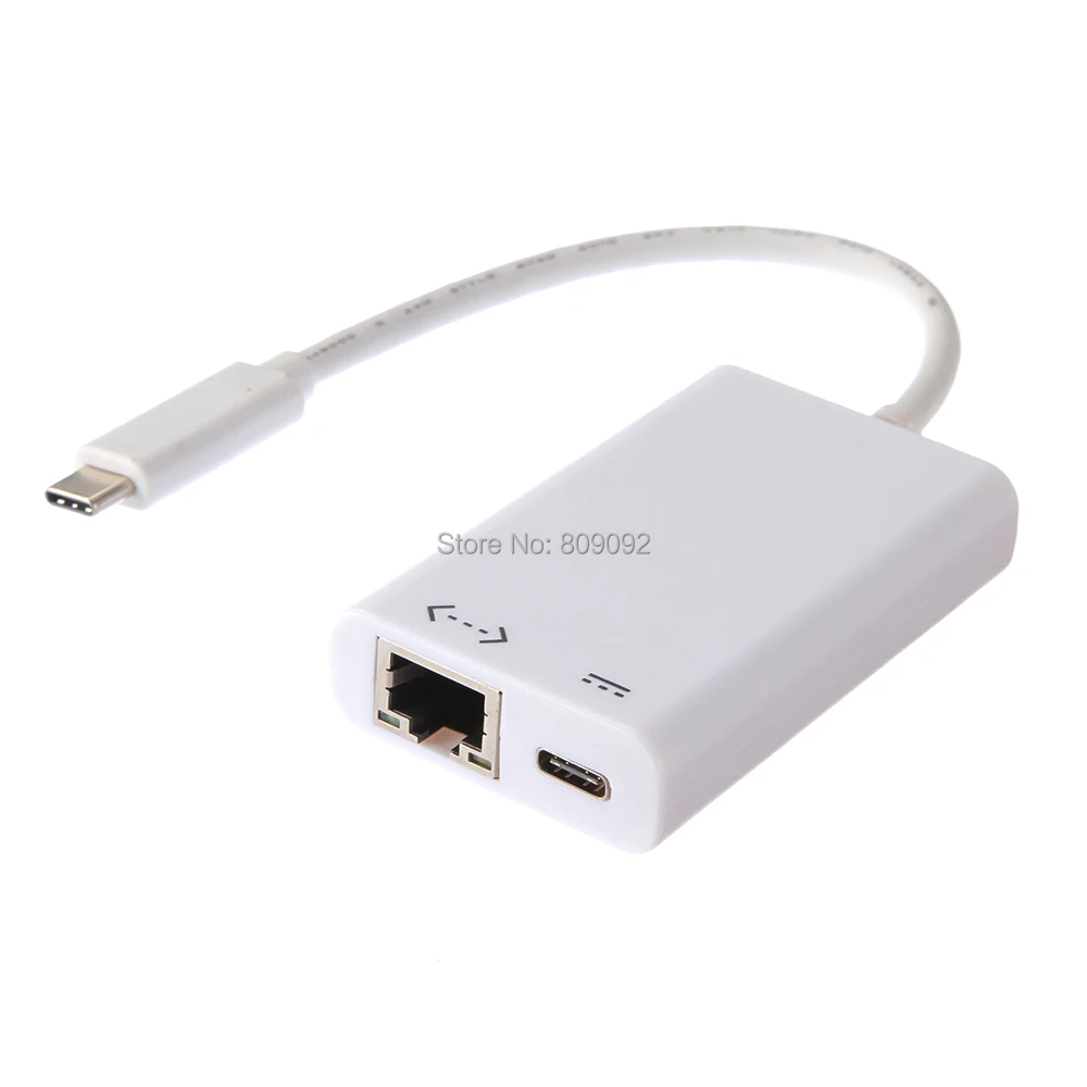 USB 3.1 Type-C к RJ45 Ethernet LAN с кабелем питания USB3.1 сетевая карта 3 1 Мбит/с для ПК ноутбука |