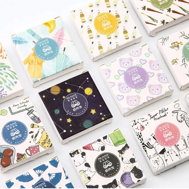 40pcs/pack Fashion Summer Paper Sticker Album Diy Diary Sticker Handbook Decoration Label Scrapbooking Sticker Label