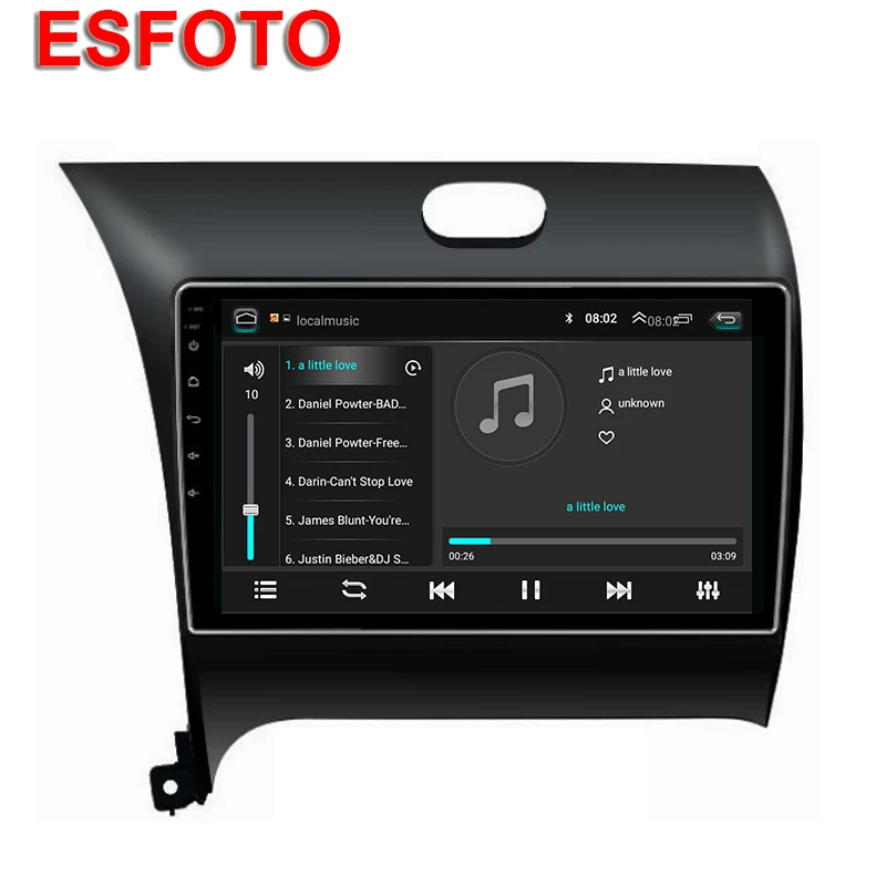 Android 8 1 2 DIN Автомобильный dvd радио GPS для кіа CERATO K3 Форте 2013 2014 2015 2016 головное