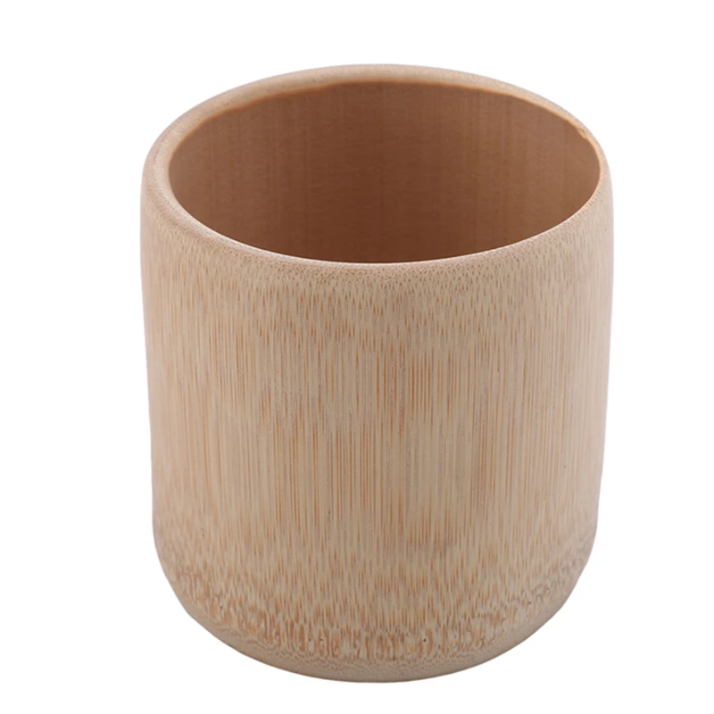 

Natural Environmental Protection Pure Handmade Bamboo Tea Cups Water Cup Bamboo Round Tea Cups Insulated Small Gift