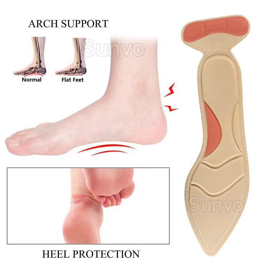 Buy VIVEsoleViveSole Arch Support Pads (12 Pack) Adhesive Felt Foot Insert  - Men Women - for Shoes, Sandals, Flip Flops, Boots, High Heels, Flat Feet,  High Arches, ar Fasciitis Online at desertcartINDIA