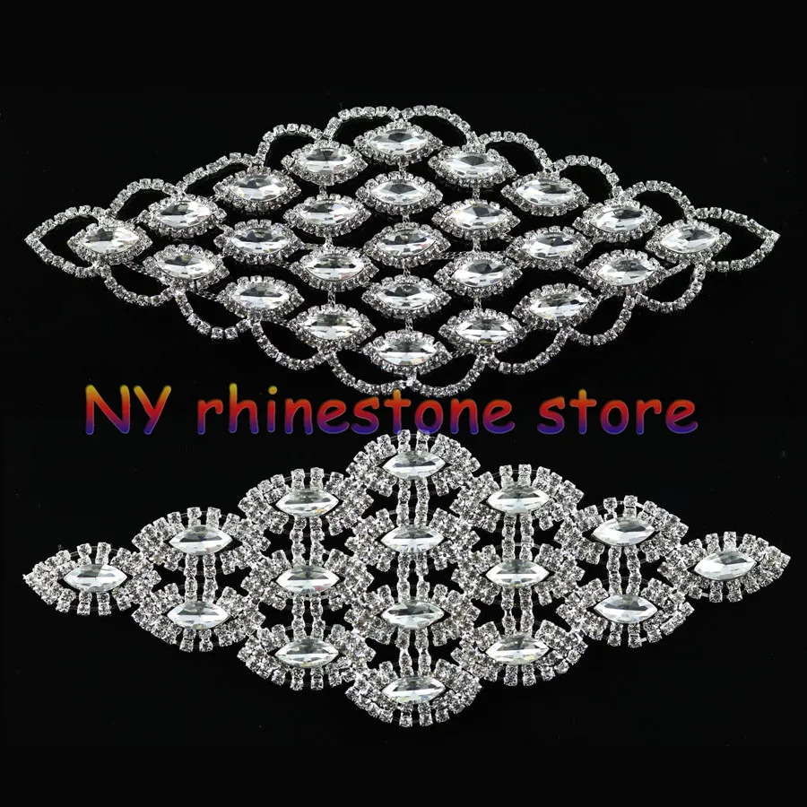 Inlay Rhinestone Sweet Heart Bridal Sash Applique Dress Wedding Belt YH232 | Дом и сад